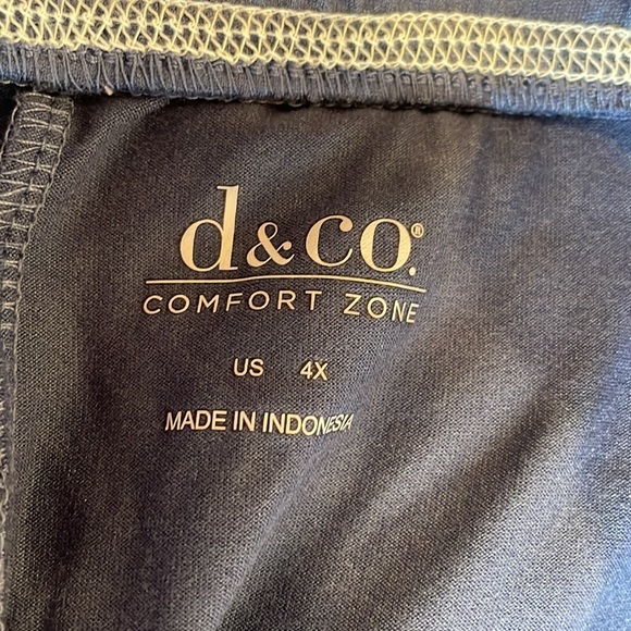 Denim&Co comfort zone lounge joggers 4X - Picture 2 of 4